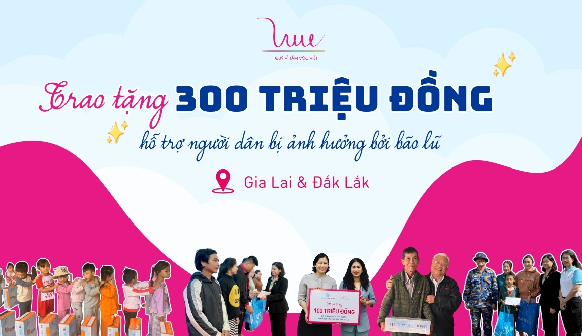 Trao tặng 300 triệu đồng hỗ trợ người dân bị ảnh hưởng bởi bão lũ tại 2 tỉnh Gia Lai và Đắk Lắk